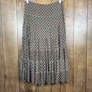 Studio M Women Skirt Brown Size Large